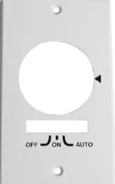 Wall Plate For Km2st-1G Or Km2stu-1G, Single Gang, White 1