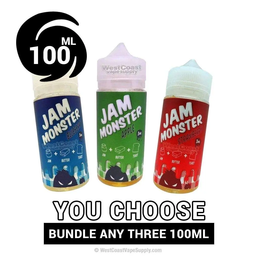 Jam Monster 100Ml Pick 3 Bundle (300Ml) 1