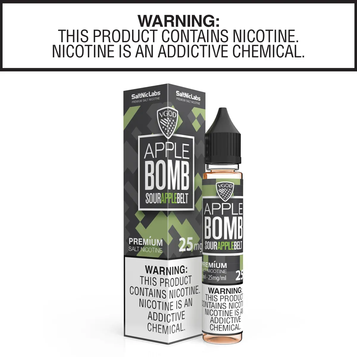 Apple Bomb By Vgod Salt Nic Collection 30Ml 1