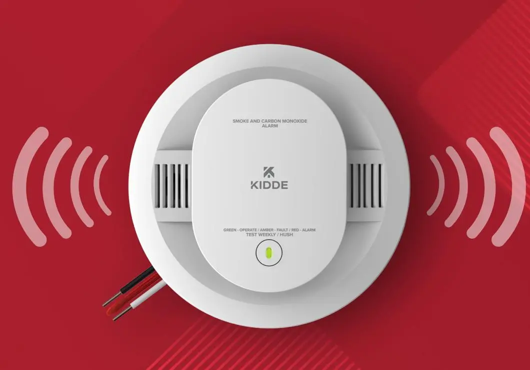 Hardwired Smoke Carbon Monoxide Voice Alarm 1