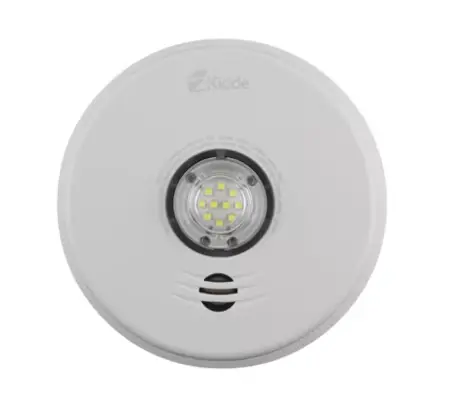 Kidde 120V Ac 2-In-1 Led Strobe, 10-Year Talking Smoke Alarm 1