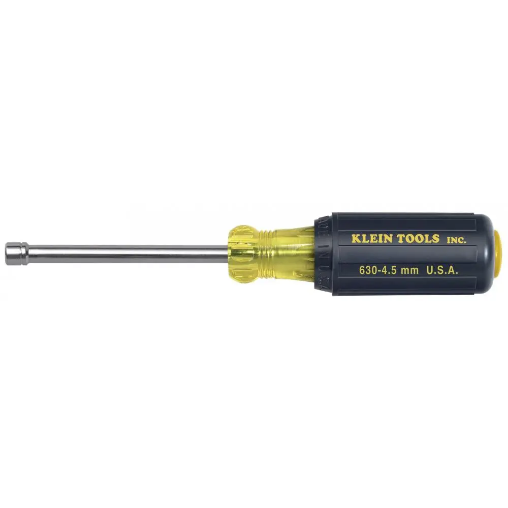 4.5 Mm Cushion-Grip Nut Driver 3-Inch Hollow Shaft 1