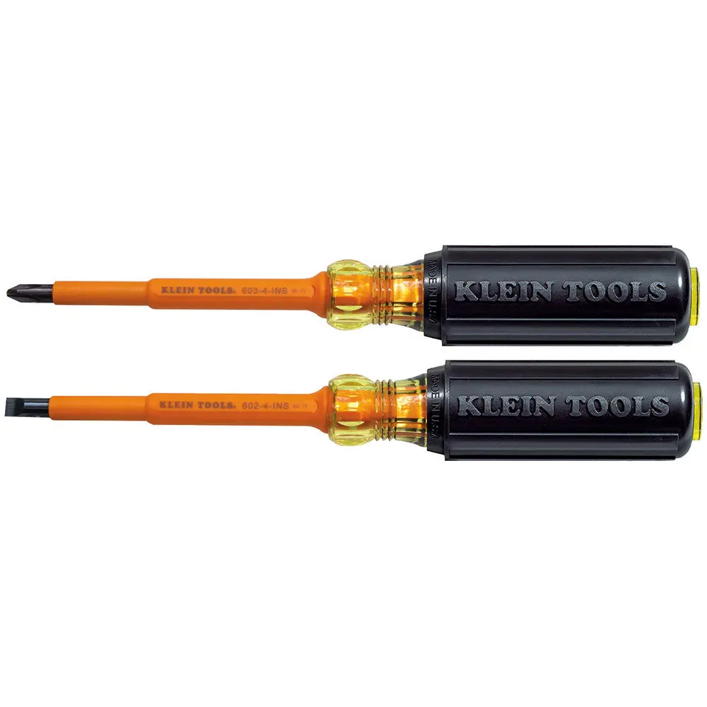 4-Inch Insulated Screwdriver Set, 2-Piece 1