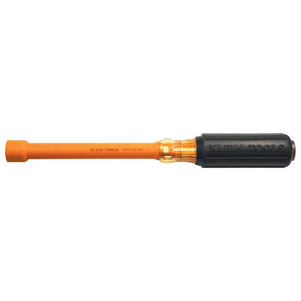 9/16-Inch Insulated Nut Driver 6-Inch Hollow Shaft 1