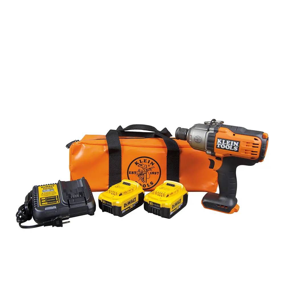 Battery-Operated Impact Wrench Kit, 7/16-Inch 1