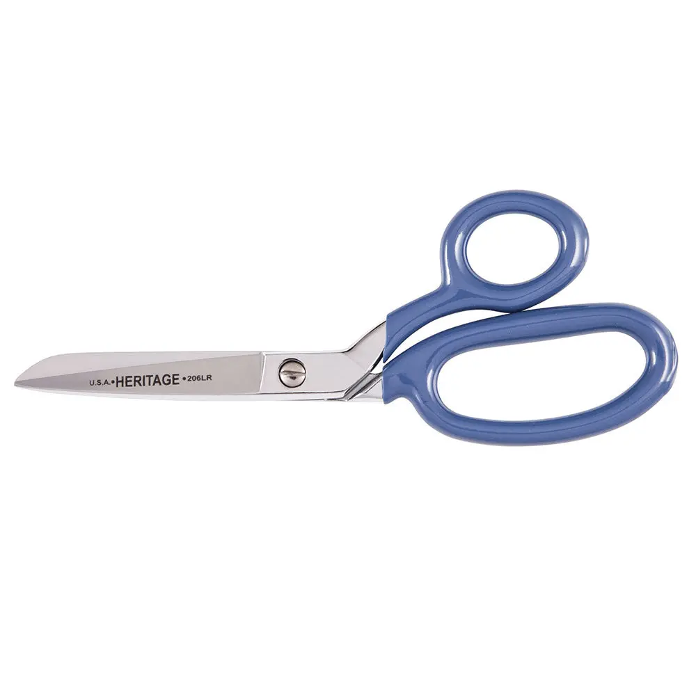 Bent Trimmer, Large Ring, Blue Coating, 7" 1