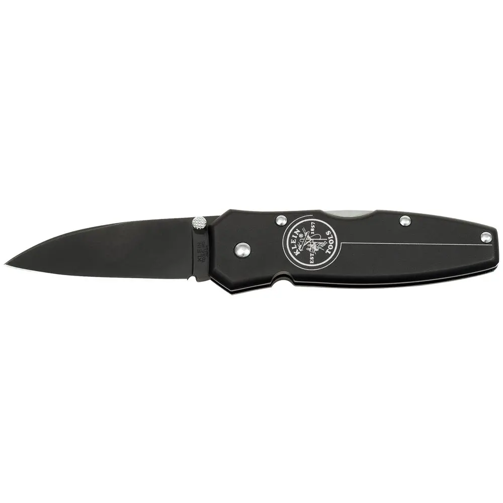 Black Lightweight Lockback Knife 2-1/4-Inch 1