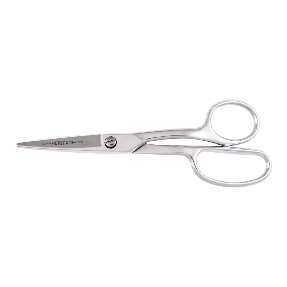 Carpet Napping Shear, Curved Handle, Blunt, 8-Inch 1