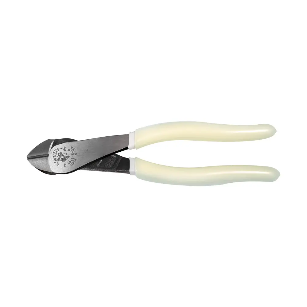 Diagonal Cutting Pliers Angled, Hi-Viz, 8-Inch 1