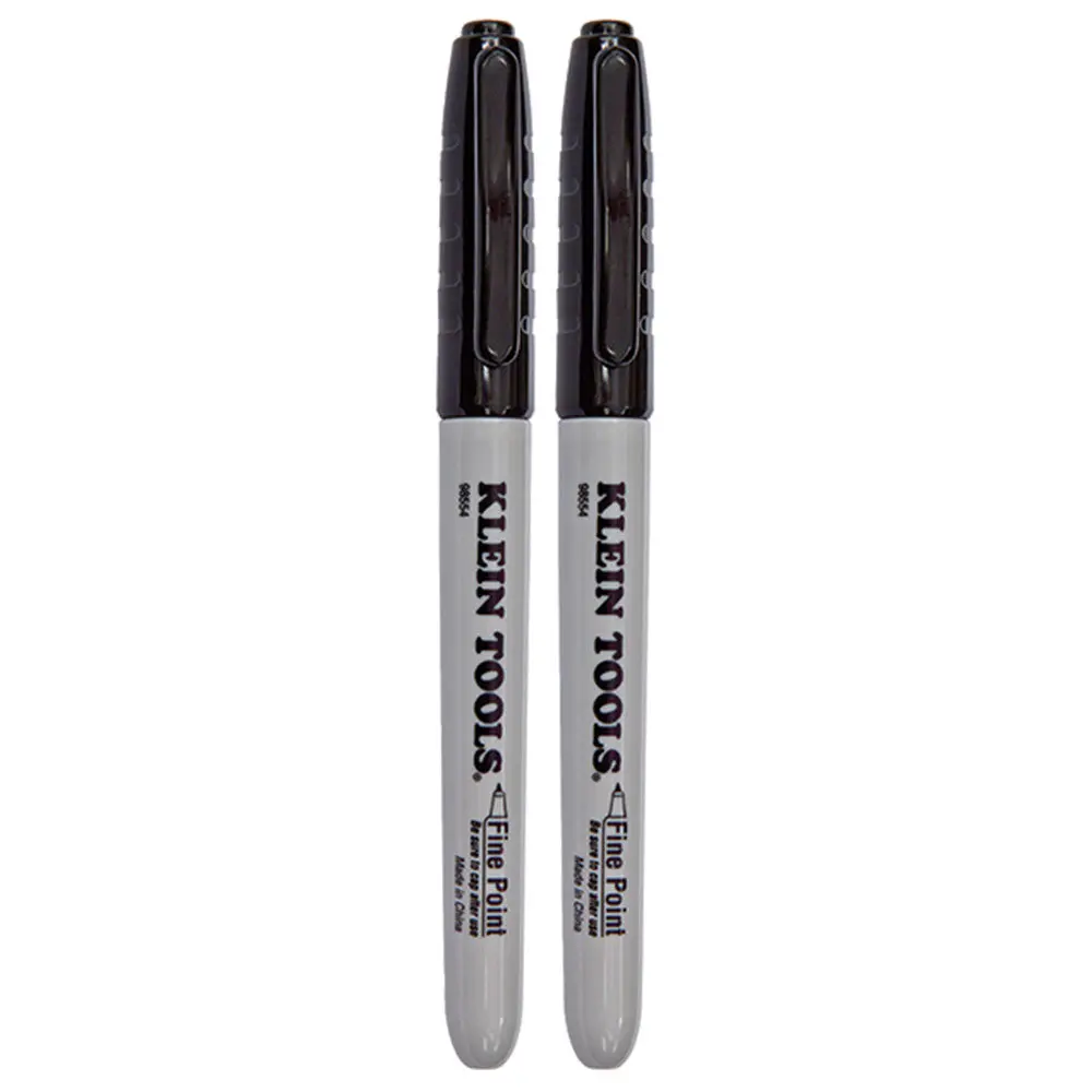 Fine Point Permanent Markers, Pk 2 1