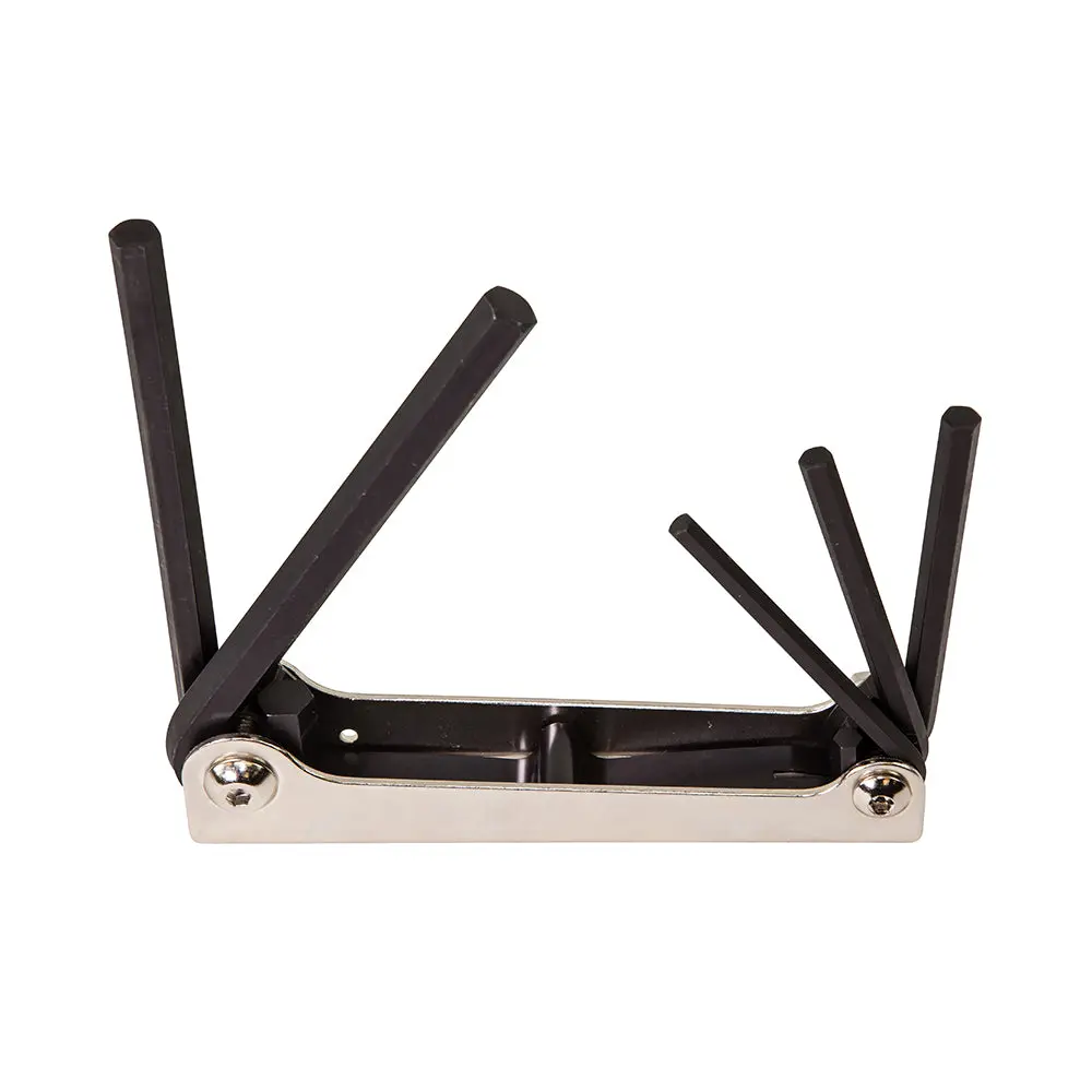 Folding Hex Key Set, 5-Inch, Sae, 5-Piece 1