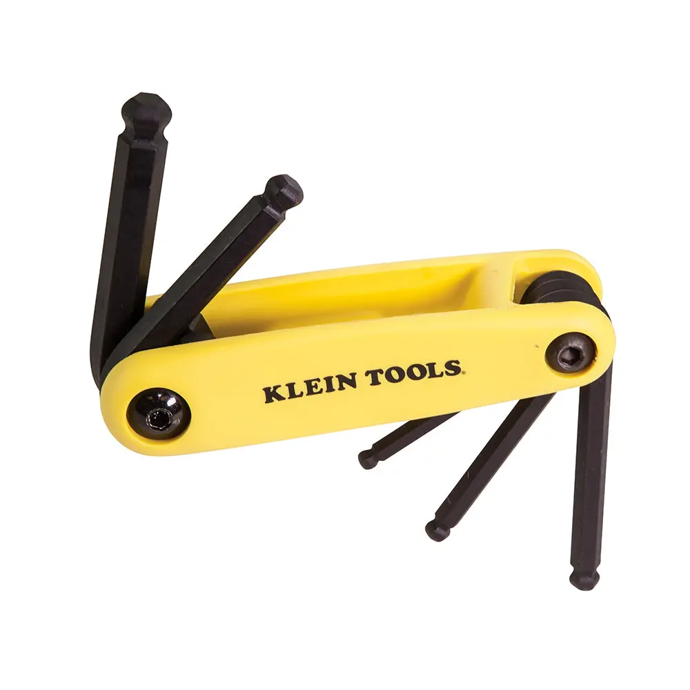 Grip-It® Ball End Hex Key Set, 5 Key, Inch Sizes 1