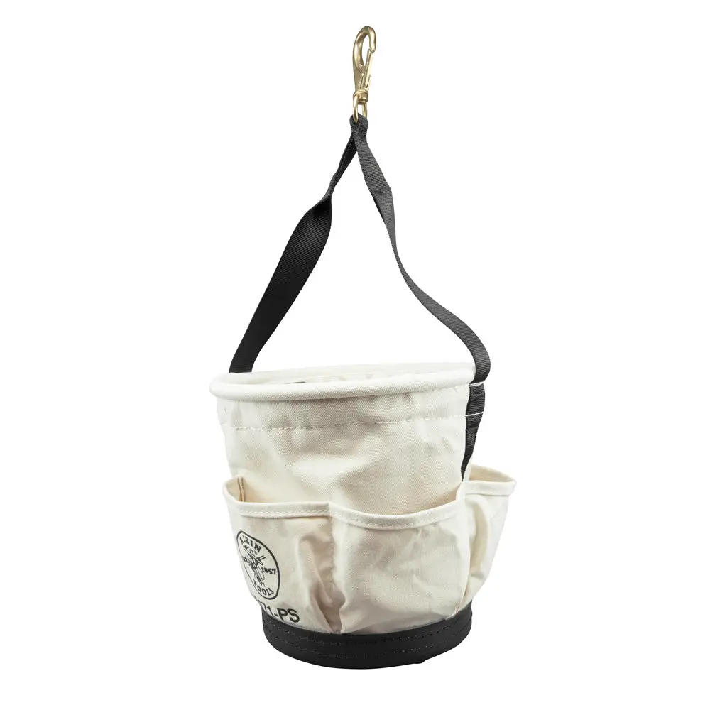 Heavy-Duty Tapered Wall Bucket 4 Pockets 1