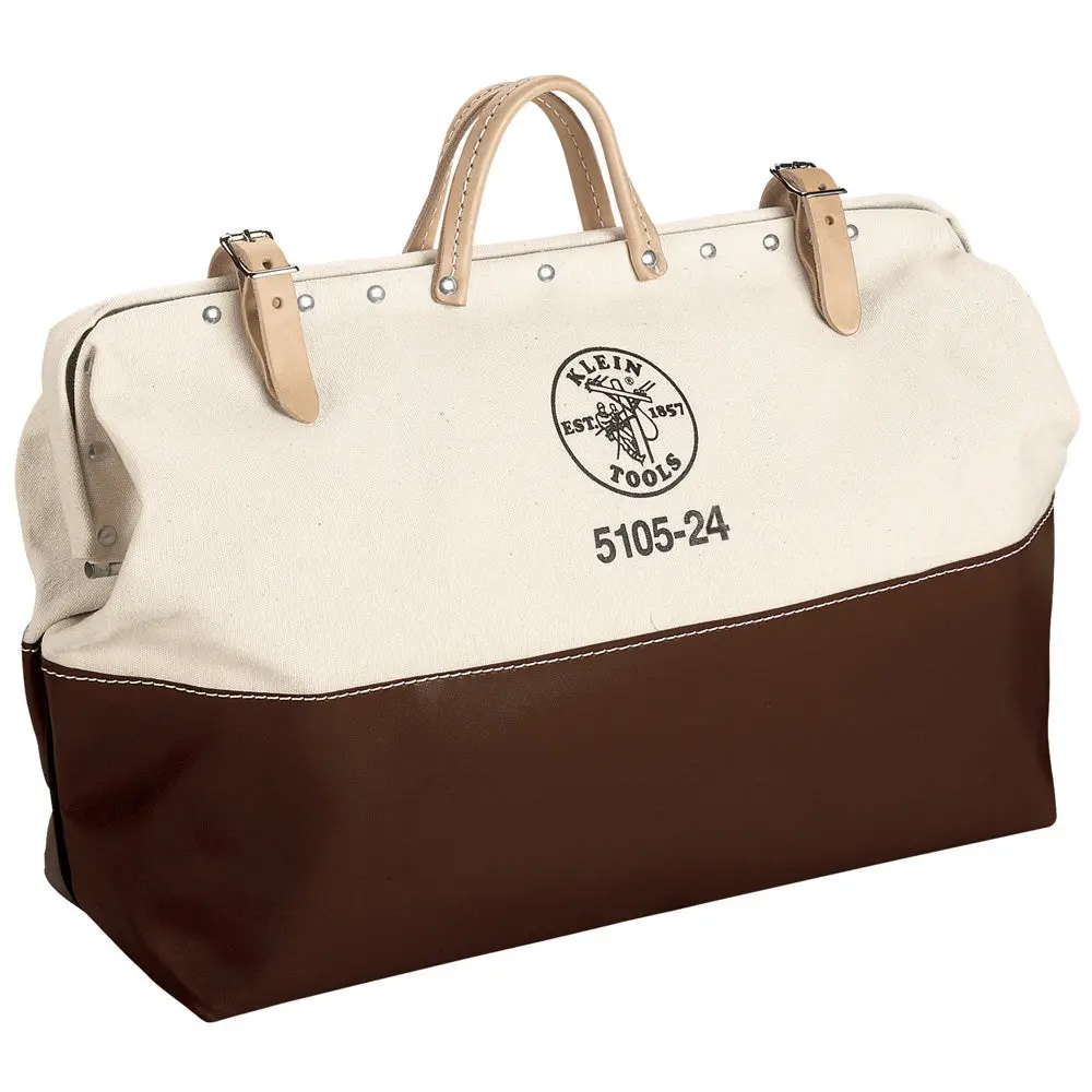 High-Bottom Canvas Tool Bag, 24-Inch 1