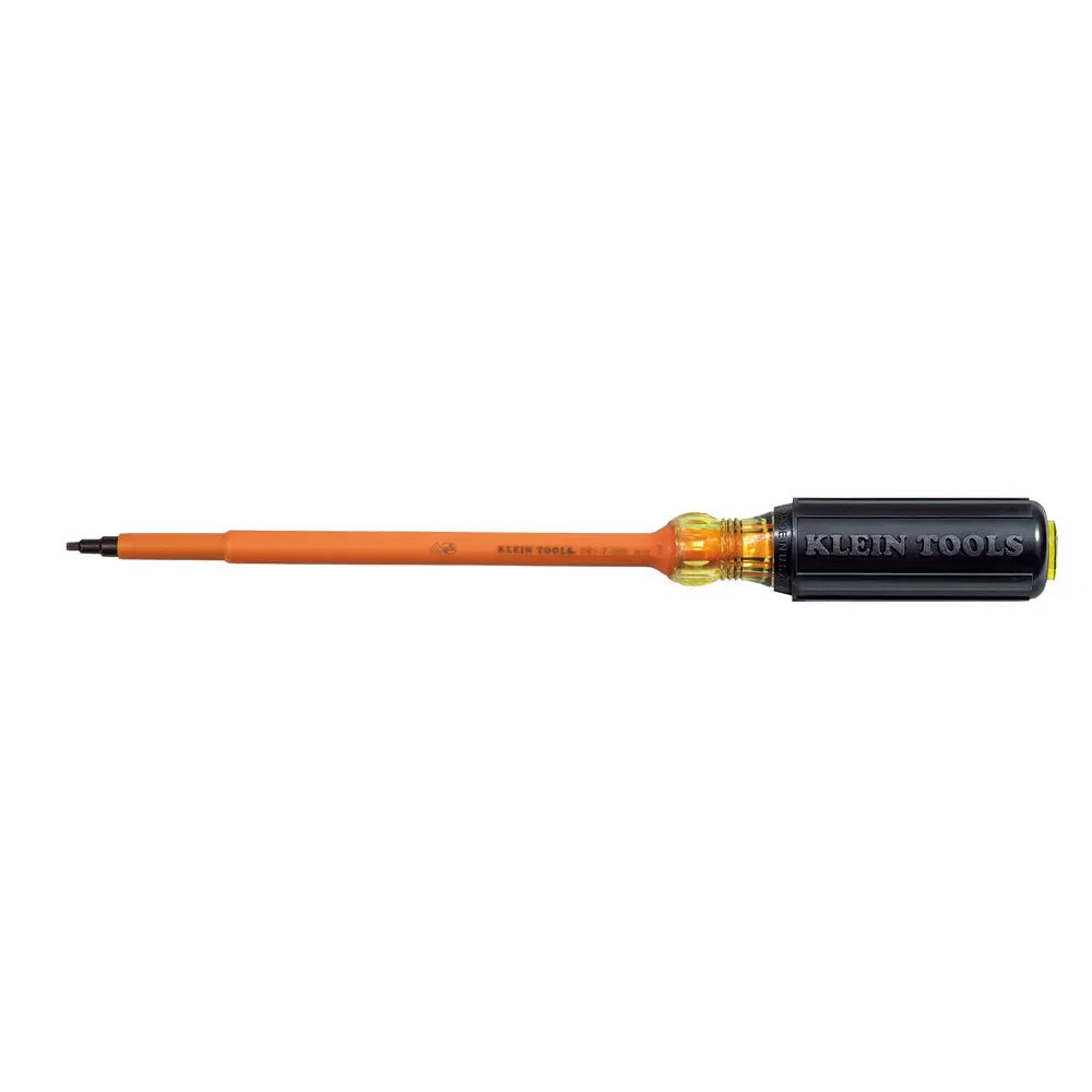 Insulated Screwdriver, #1 Square With 7-Inch Shank 1