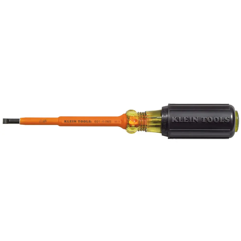 Insulated Screwdriver, 3/16-Inch Cabinet,  4-Inch 1
