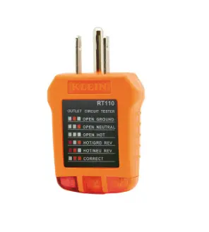 Klein Tools Receptacle Tester 1