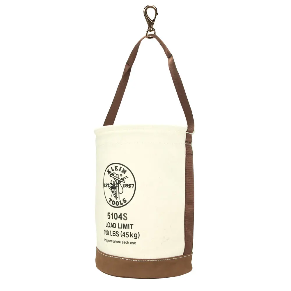 Leather-Bottom Bucket Swivel Snap 1