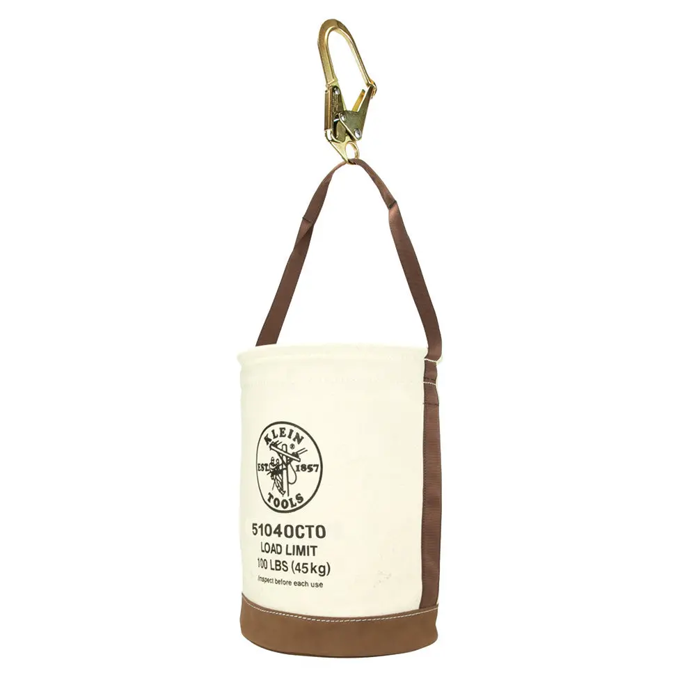 Leather Bottom Bucket With Connection Points 1
