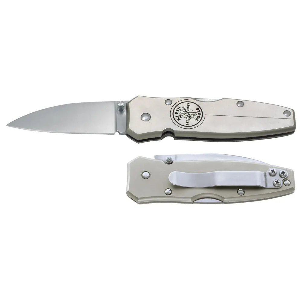 Lockback Knife 2-1/2-Inch Drop-Point Blade 1