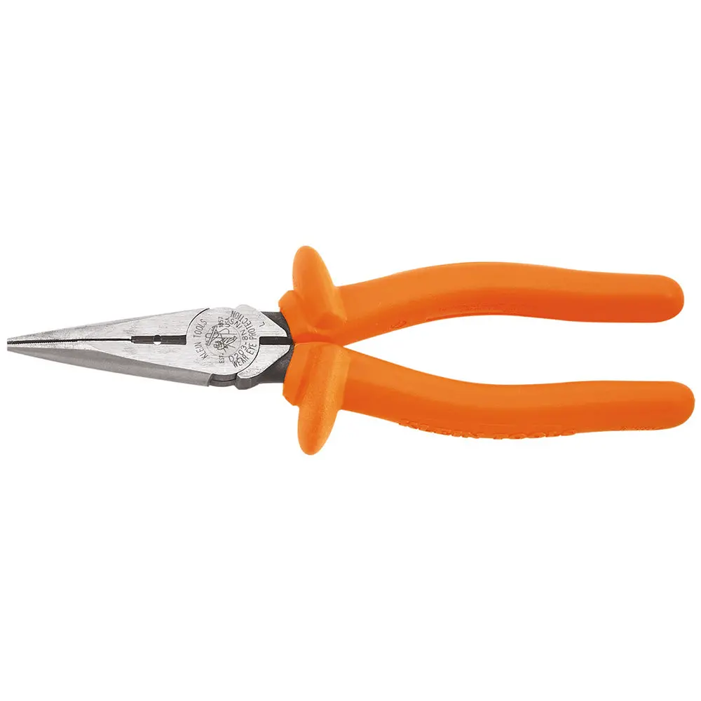 Long Nose Cutting Pliers, Insulated 8-Inch Skinner 1