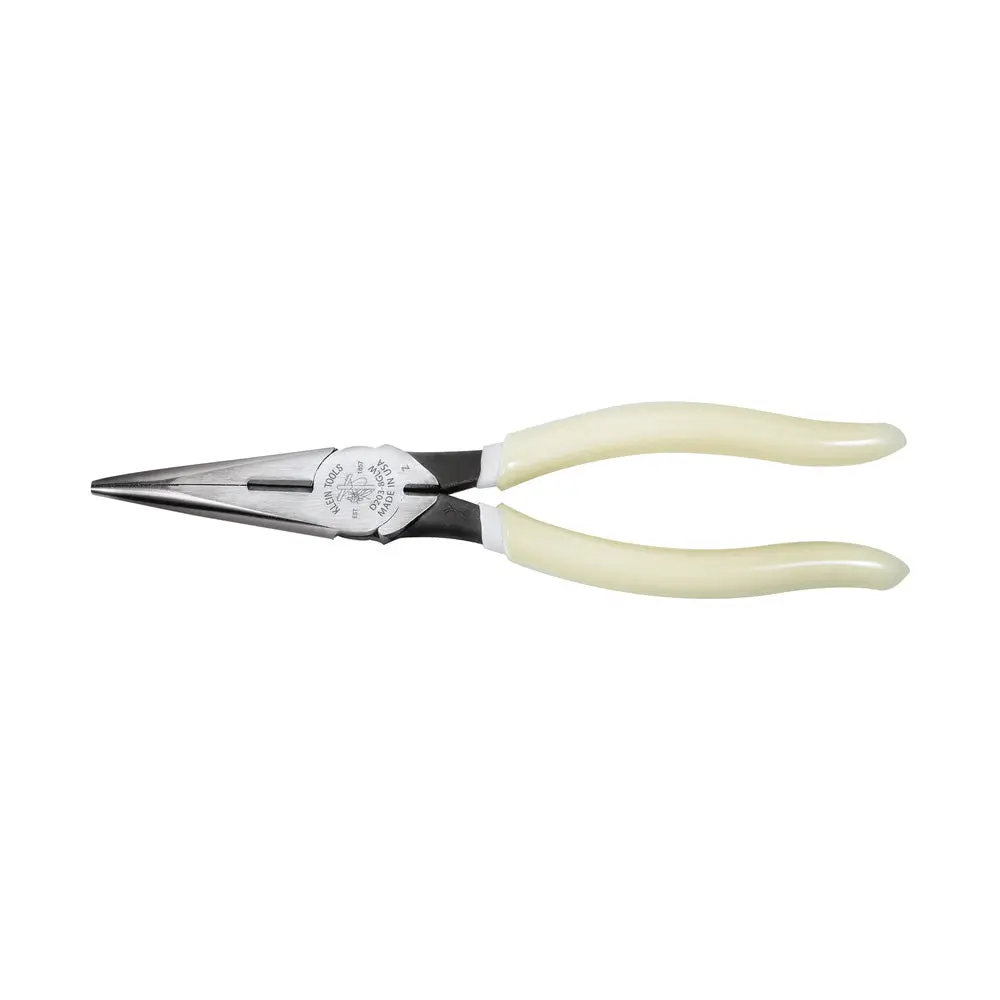 Long Nose Pliers, Side-Cutting, Hi-Viz, 8-Inch 1