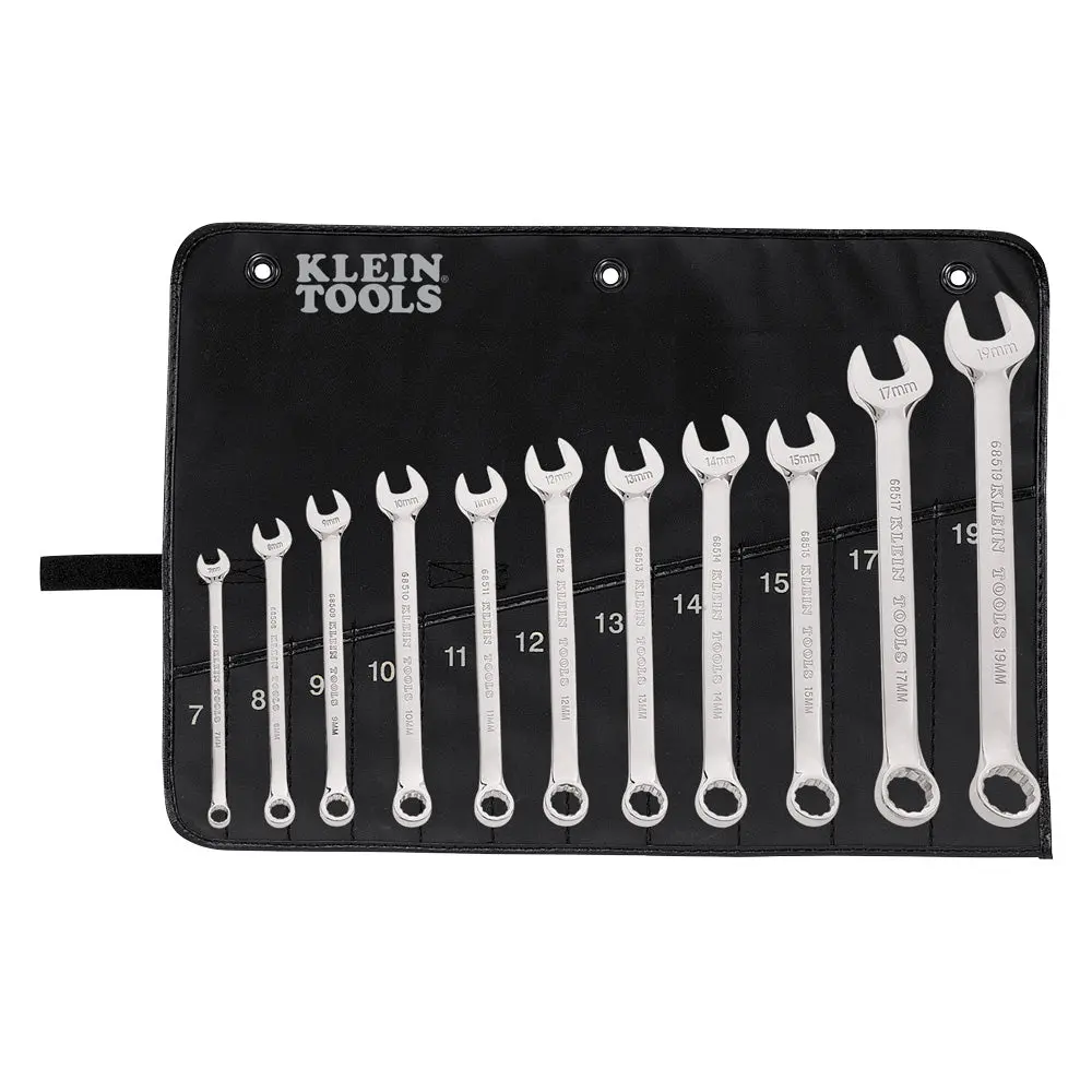 Metric Combination Wrench Set, 11-Piece 1
