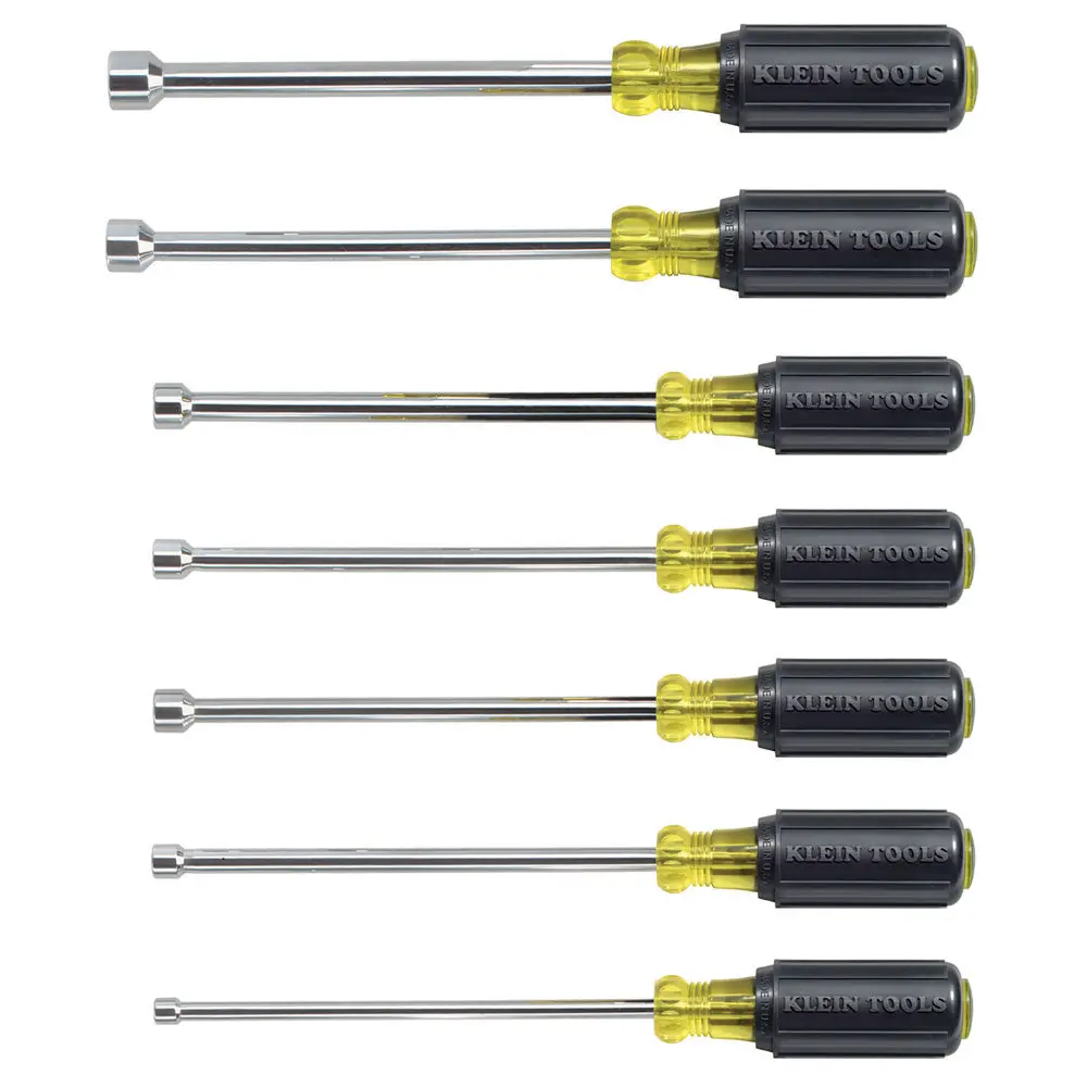 Nut Driver Set 6-Inch Shafts, 7 Piece 1