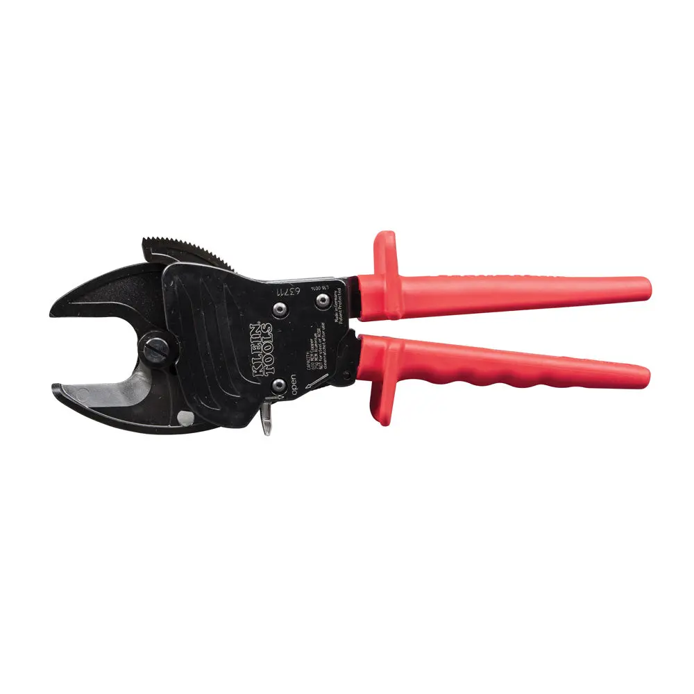 Open Jaw Ratcheting Cable Cutter 1