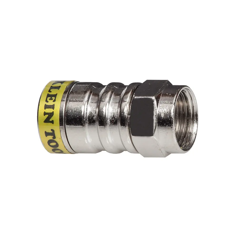Push-On F Connector Rg6/6Q 10-Pack 1
