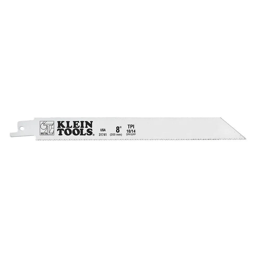 Reciprocating Saw Blades 10/14 Tpi, 8-Inch, 5-Pack 1