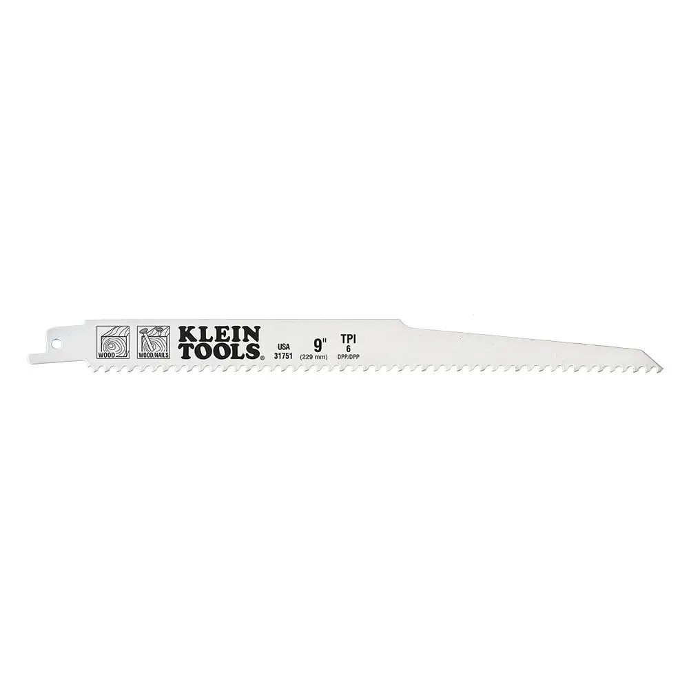 Reciprocating Saw Blades, 6 Tpi, 99-Inch, 5-Pack 1