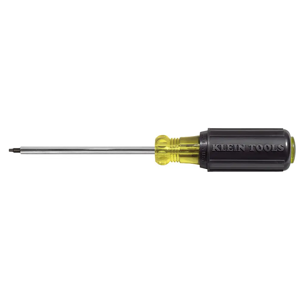 Screwdriver, #1 Square Recess Tip, 4-Inch Shank 1