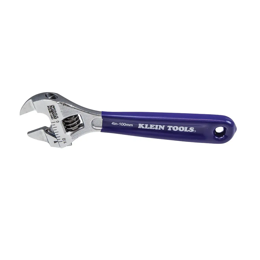 Slim-Jaw Adjustable Wrench, 4-Inch 1