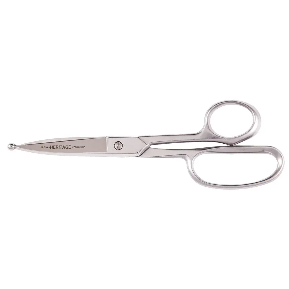 Straight Trimmer, Large Ring, Ball Point, 9-Inch 1