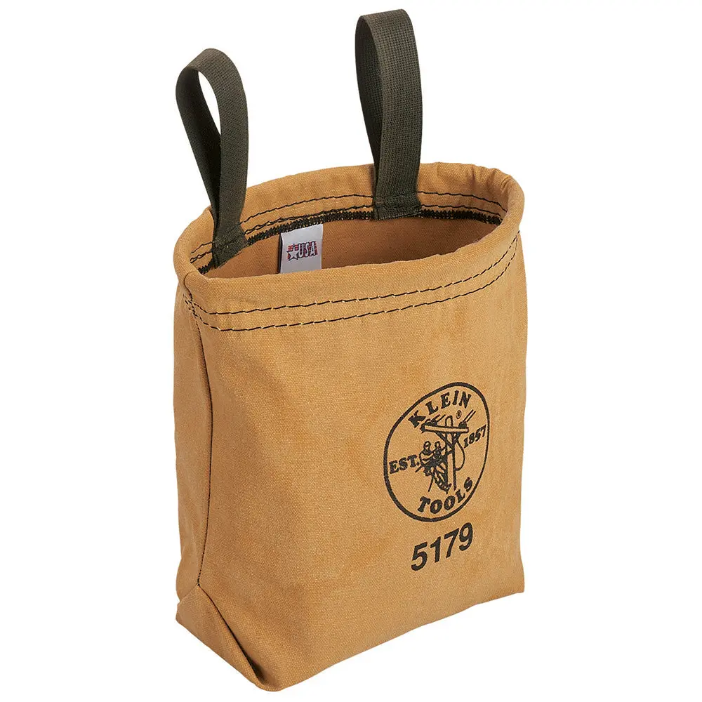 Water-Repellant Canvas Pouch Belt Loops 1