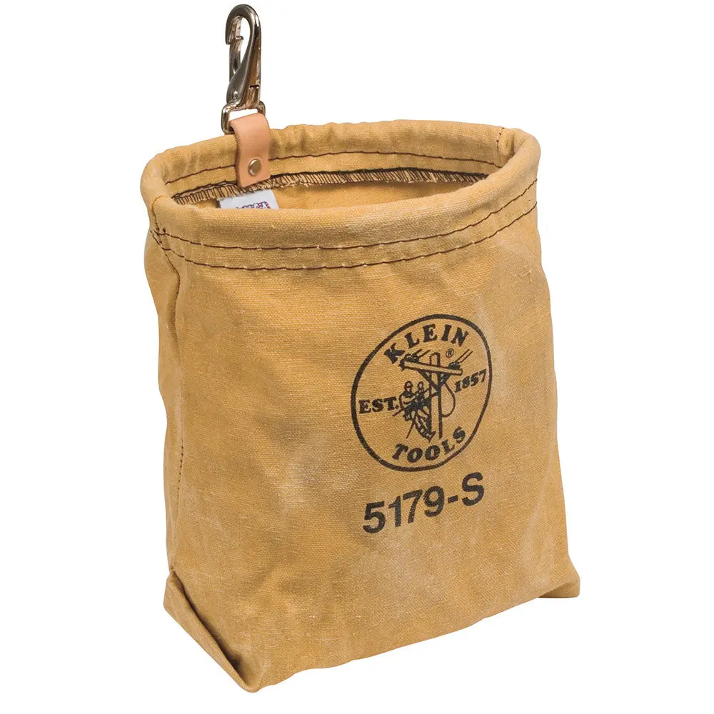 Water-Repellant Canvas Pouch With Snap 1