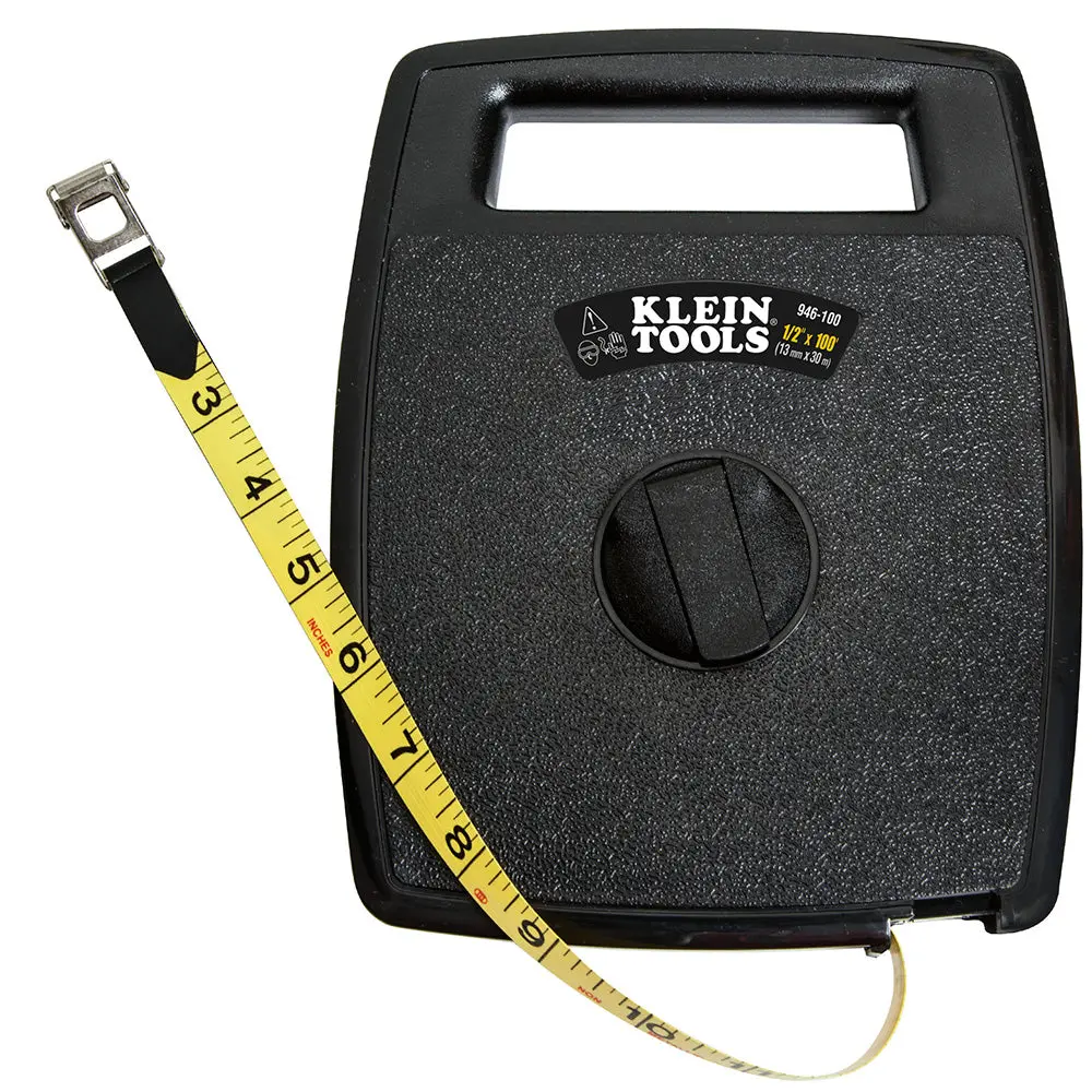 Woven Fiberglass Tape With Case, 100-Foot 1