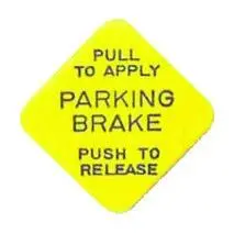 Fortpro Parking Brake Knob For Push / Pull Valve - Replacement For 248433, Lvk-3602 | F224742 1