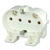 23455 White Compact Fluorescent 2G11 Bulb - Shunted Screw Down 1