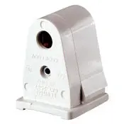 2537 White Fluorescent Pedestal Slim Fixe 660W 600V 1