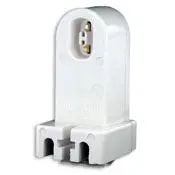 493 White Fluorescent Pedestal Recessed Receptacle 660W 600V 1
