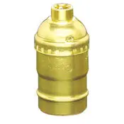8004 Polishgilt Keyless Lampholder 1/8 Ips With Set Screw 660W 250V 1