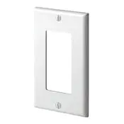 80401 Brown Wallplate 1-Gang Decora Standard Size 1