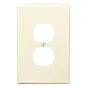 86103 Ivory Oversized 1-Gang Duplex Wallplate 1