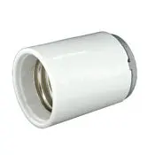 8678 White Porcelain Lampholder Keyless Mogul 1500W 600V 1