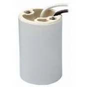 8746 Glazed Porcelain Lampholder 14Ga Sew 16" 5Kv 1500W 600V 1