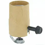 Brass Lampholder Interior Push-Thru Tripack 660W 250V 1