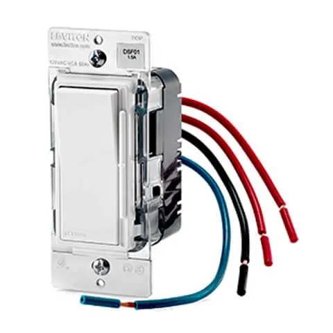 Ds710-10Z 0-10V Led/Fluorescent Dimmer With Decora Slide Control, 120/277Vac, Single-Pole/3-Way 1
