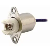 Lampholder 554 - Unglazed Front Flange 18Ga With 18" Sew 2 1